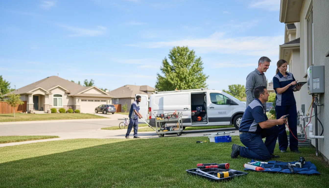 Tankless water heater service in Paramount, CA